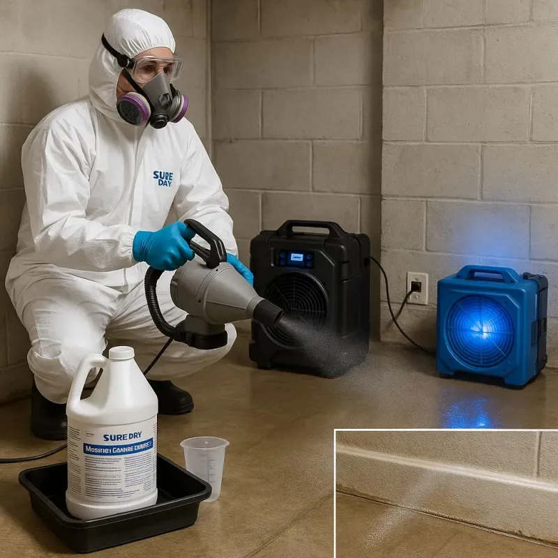 Sanitization and Odor Removal process in Pleasant View, UT