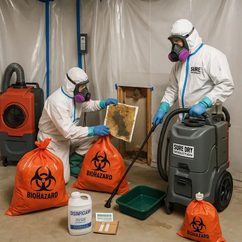 Contaminated Water Handling Protocols process in Pleasant View, UT
