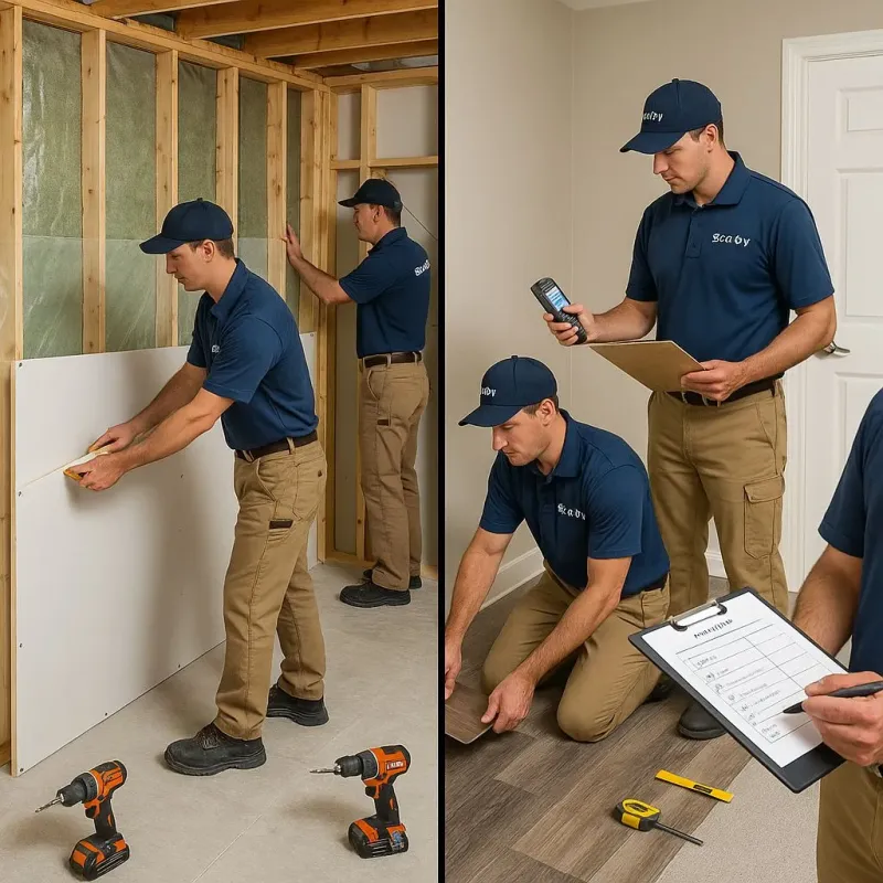 Repairs and Reconstruction process in Pleasant View, UT